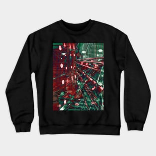 Abstract City Lines Crewneck Sweatshirt